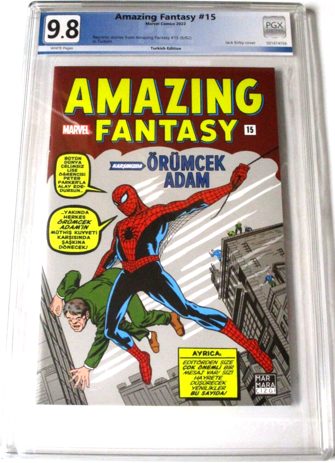 Amazing Fantasy (1962) Marvel Legends Reprint comic books