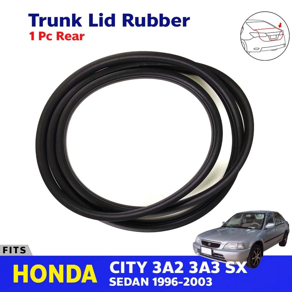 Honda city on sale trunk lid cover