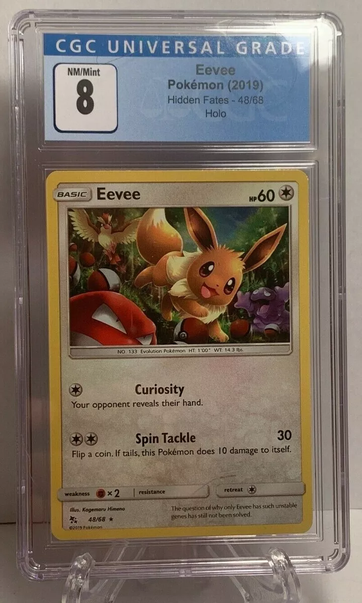 Pokemon Hidden Fates Eevee #48 