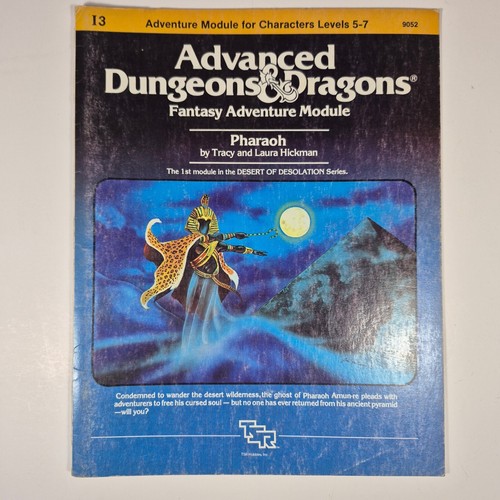 Módulo avanzado de colección D&D PHAROAH I3 9052 Dungeons & Dragons Hickman TSR - Imagen 2 de 15