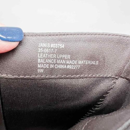 Comfortview Janis Leather Tall Riding Boots Women's Size 9W - Foto 11 di 11