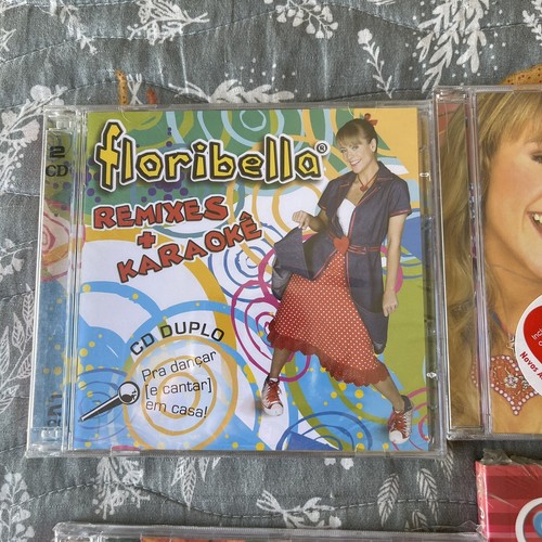 Floricienta Floribella Cds Lot Htf Brazil Cris Morena lali - Picture 4 of 6