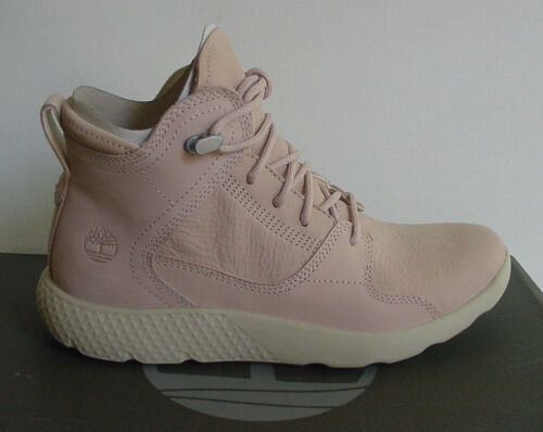 NIB Timberland Women's Sneakers Boots Lt Pink Flyroam Hiker Wedge Nubuck 6.5-8.5 - Picture 1 of 8