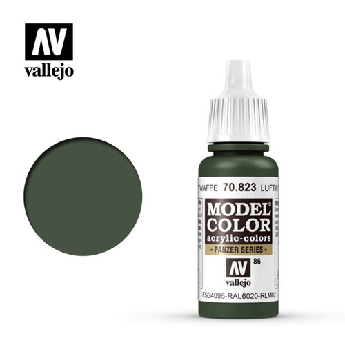 Vallejo Model Colors Paint 17 ml/0.57 fl oz Flat Matte, Gloss,Primer,Base,Varnis - Picture 96 of 238