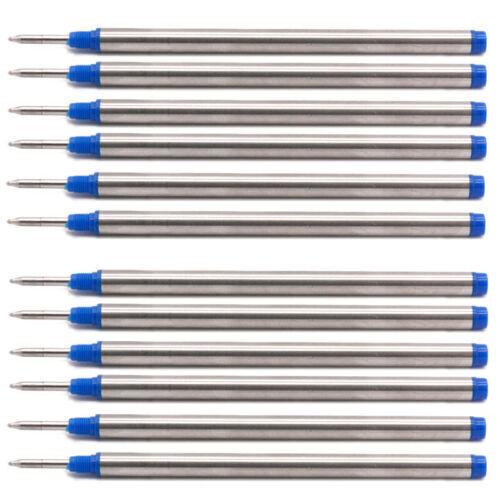 113mmx6mm 0.5mm Tip Rollerball Pen Refills for Mont Blanc 105159 107878 - Afbeelding 1 van 4