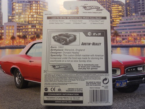 Hot Wheels AUSTIN HEALEY LOT 4 FIRST EDITIONS WEB TRADING CARS FACTORY SEALED ST - Picture 6 of 10