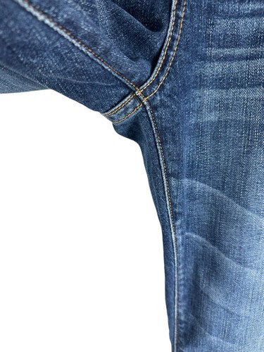7 For All Mankind Austyn Jeans Mens 34 Dark Wash Mid Rise Relaxed Straight 34x34 - Picture 7 of 21
