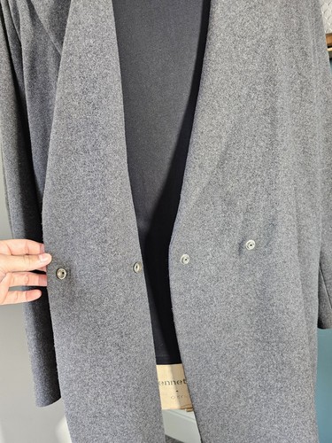 Maison Margiela grauer Mantel Damen UK 44/46 inch - EU 44 Wolle MM6 Italy Designer - Bild 9 von 16