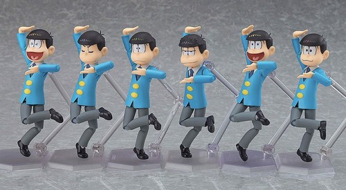 TODOMATSU MATSUNO FIGURINE OSOMTSU-SAN FIGMA ORANGE ROUGE 12 CM - Foto 4 di 4