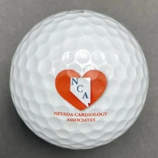 NCA Nevada CardiologyAssociates Logo Golf Ball (1) Vice Pro Plus Pre-Owned