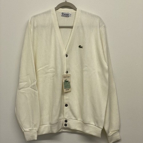 Vintage Izod Lacoste Cardigan Sweater 