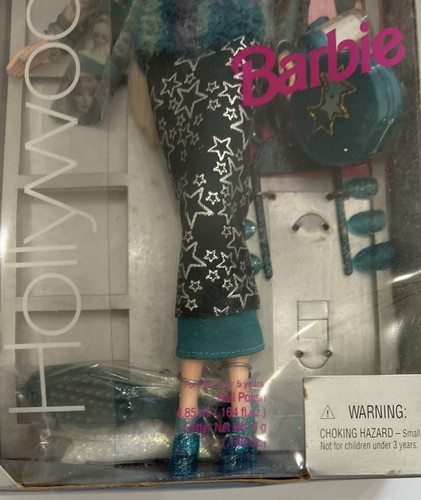 Barbie By Mattel Hollywood Nails Barbie 1999 Doll New In Box NRFB - Picture 7 of 10