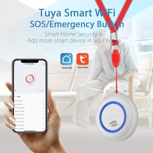 Smart Wifi Emergency Button Elderly SOS Alarm Call for Help Button - Picture 7 of 10