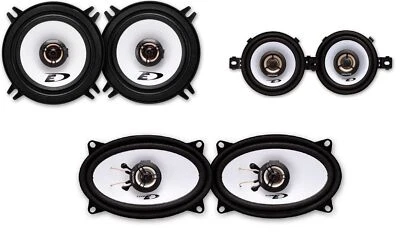 Set 6 Altoparlanti Alpine pour Volkswagen VW Golf MK2 1983 - 1992