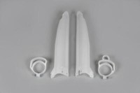 Gabelschutz Gabelprotektoren Fork Passt An Kawasaki Kx 125 250 500 96-03 Weiß