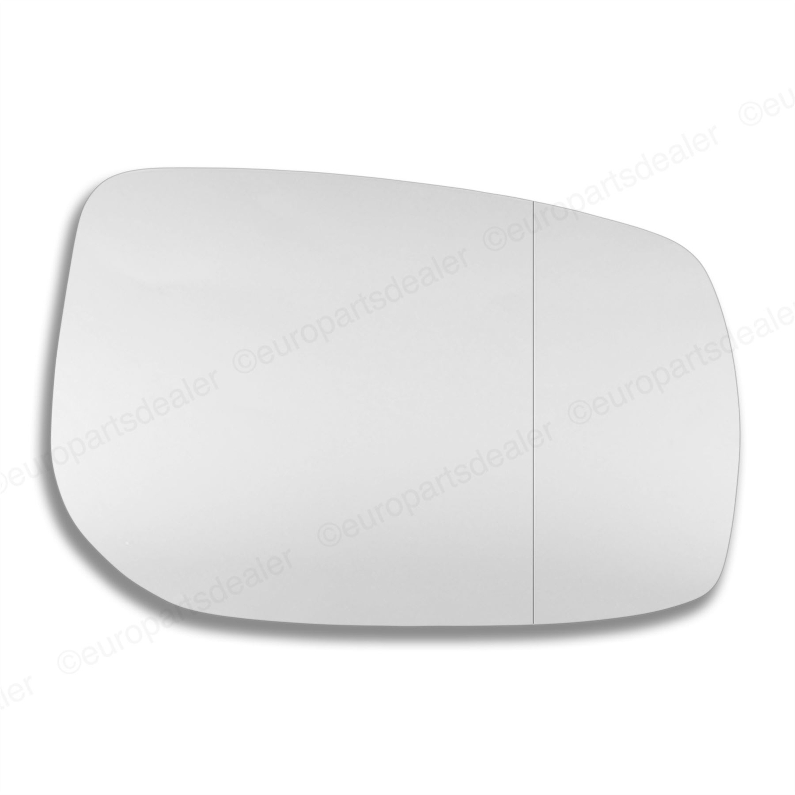 Right side Wing door mirror glass for Toyota Yaris 2005-2011 stick on Wide Angle