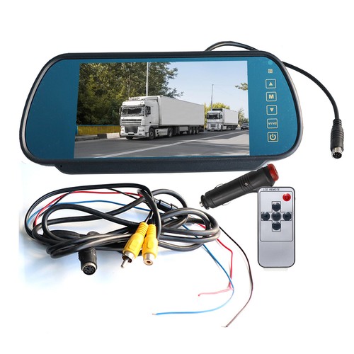7" Mirror Monitor + Brake Light Backup Camera For GMC Savana Chevy Express van - Picture 12 of 19