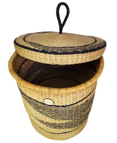 Cesta de ropa de África Bolga cesta de lavandería - Imagen 3 de 7