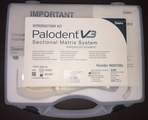 New Triodent Palodent V3 System Designed Dental Sectional Matrix Intro Kit - Picture 3 of 5