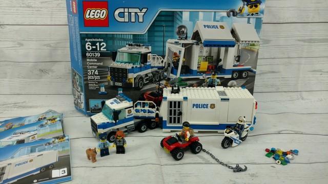 LEGO City Police Mobile Command Center 60139 Building Toy | eBay