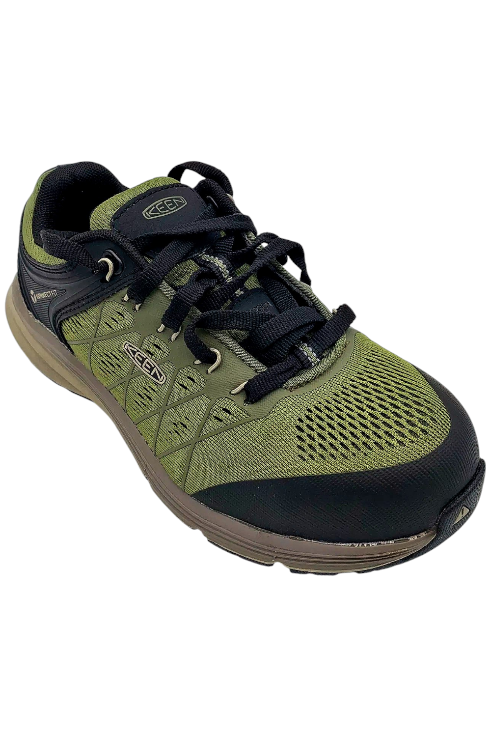 KEEN Scarpa da Lavoro Donna Utility Vista Energy Sneaker Oliva Nero
