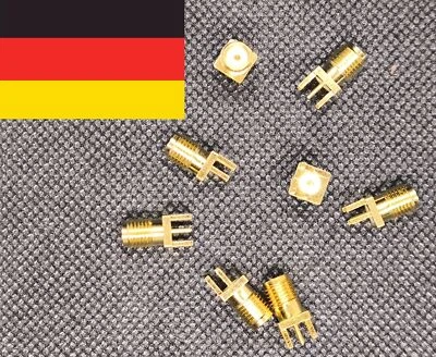 AMIDON SMA Buchse, Print-Montage PCB, Leiterplatten vergoldet + Teflon PTFE FUNK + WLAN