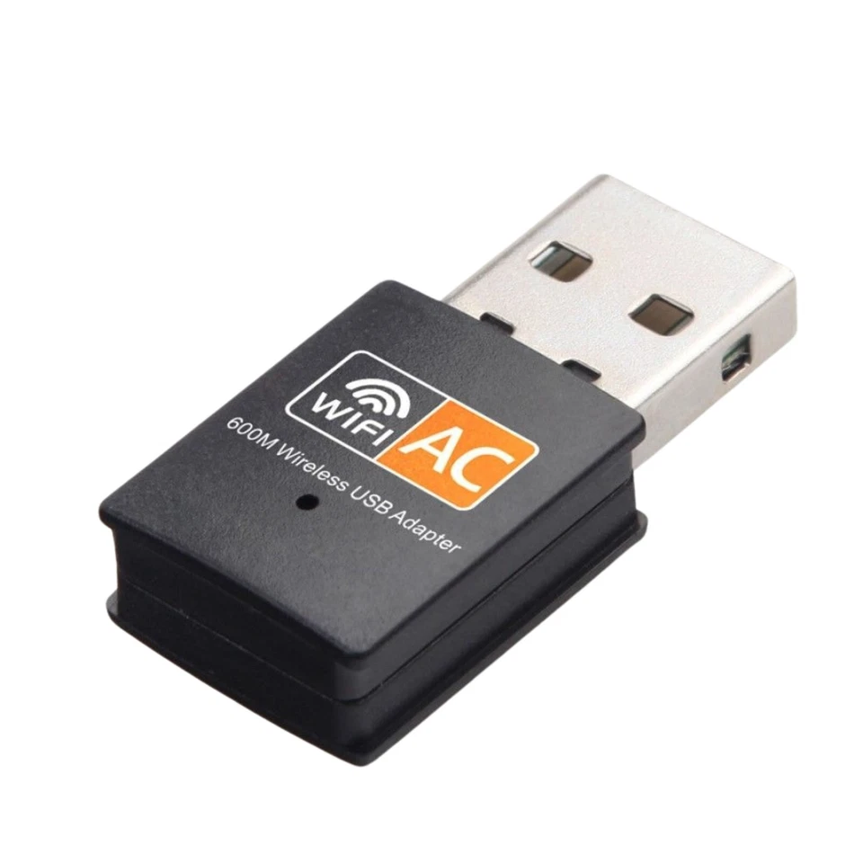 WLAN Stick AC 600Mbps Dual Band 2.4GHz/ 5GHz WiFi Dongle USB Wireless Adapter PC - Bild 3 von 4