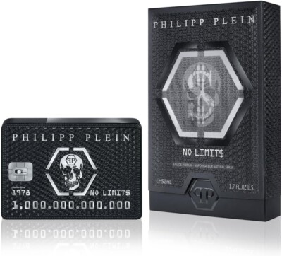 Philipp Plein No Limits 1.7 oz EDP spray mens cologne 50ml NIB