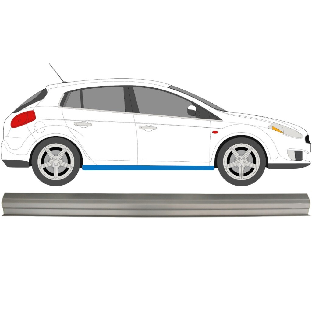 FIAT BRAVO II 2007-2014 SILL REPAIR PANEL ROCKER PANEL / RIGHT = LEFT