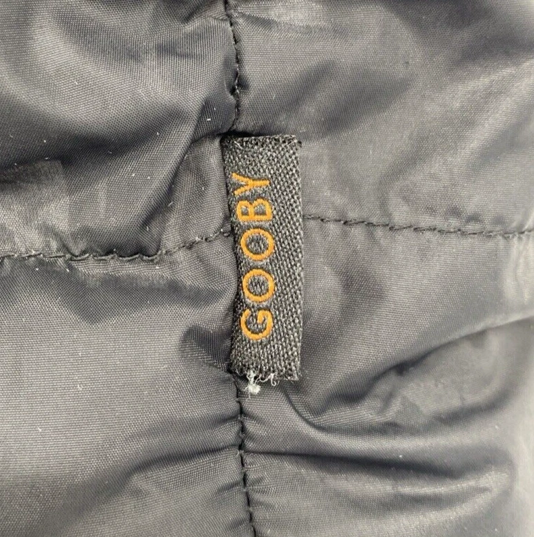 Gooby Padded Vest Dog Jacket Warm Zip Up Vest Puffy Jacket with D Ring Leash - Image 4 of 4