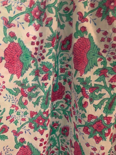 Blusa floral de velo de algodón para damas ZZ - mangas blusa - talla Pequeño - Imagen 9 de 9