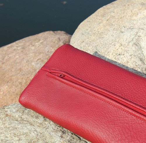 Leder Nackenrolle 40x 18x 9 Lederhalbrolle Nackenstütze Lagerungsrolle Knierolle - Bild 3 von 7