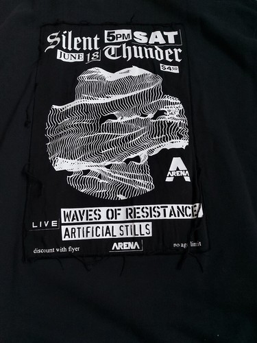 Neu FRED PERRY X RAF SIMONS Herren Hoodie schwarz DESTROYED UK M mit Backprint - Bild 3 von 6