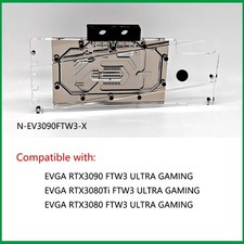 Granzon GPU Water Block For EVGA RTX 3090 / RTX 3080 FTW3 ULTRA GAMING