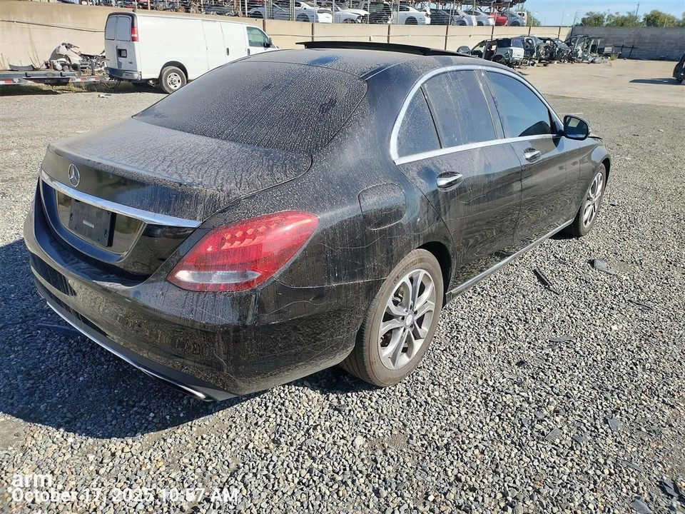 DRIVER WHEEL AIR BAG 2016-2018 MERCEDES-BENZ C300 Foto 4 de 4