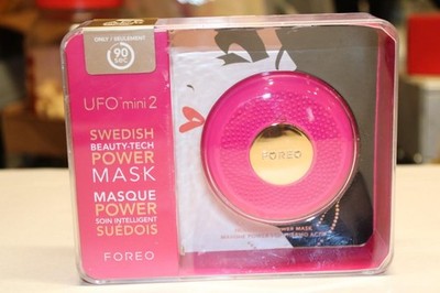 Foreo UFO mini 2 Swedish Power Facial Mask Enhancer Device - Fuchsia NEW