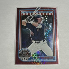 Panini 2025 Stars & Stripes Alex Harrington #150 Serial Numbered NTDP