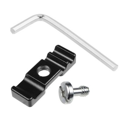 Black Aluminum Cable Clamp Cable Manager For Camera Cage And Light Bracket