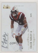 2021 Wild Card MATTE Signatures 33/75 Caleb Farley #MBC-16 Auto 0eo6