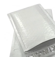 Uline Bubble-Lined Polyolefin Mailers #00 - 5 x 10 355 Count