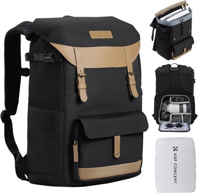K&F CONCEPT Camera Backpacks Bag Waterproof Multi-Functional Photographers Bag