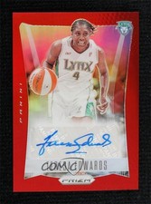 2024 Prizm WNBA Throwback Signatures Red 51/99 Teresa Edwards Auto HOF 07qw