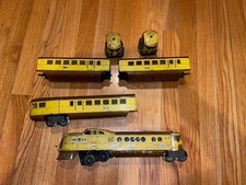 Lionel PreWar Union Pacific Tinplate Pass Set 636W For Restore or Parts LOOK !