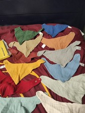 12 Cincobeb Baby Bibs 100 Cotton