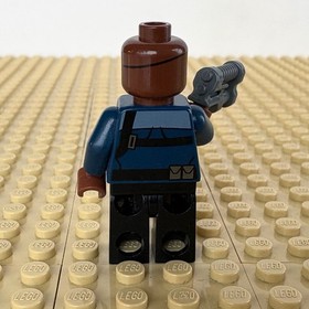 LEGO Marvel, Ultimate Spider-Man: Nick Fury, GUN, sh0056, 76004 CYCLE CHASE 2013