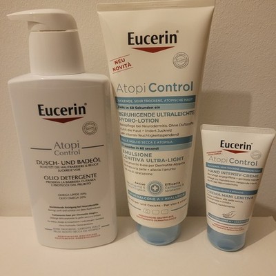 3x Eucerin Atopi control Neurodermitis NEU