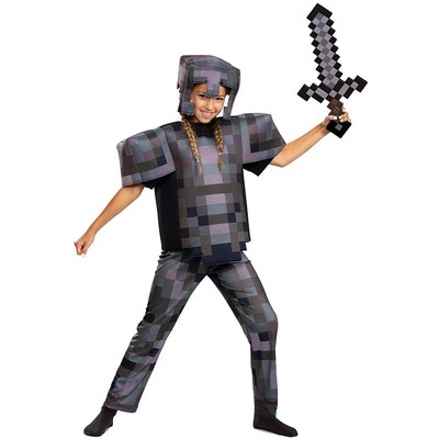 Enchanted Diamantrüstung Kostüm Steve Outfit Ender Drache inspiriert Polyset