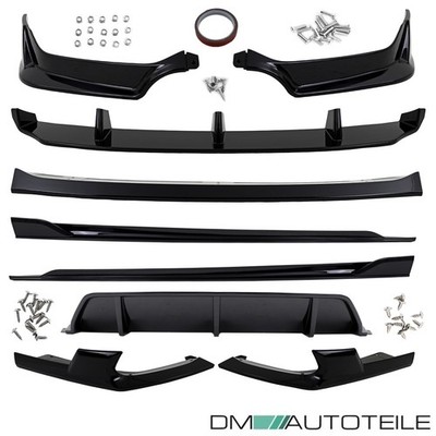 Sport-Performance Bodykit Spoiler SET hochglanz Schwarz passt für BMW X6 G06 M