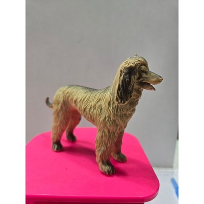 Vintage 1974 Imperial Toy Corps Afghan Hound Dog Figure Hong Kong'' x 6''
