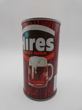 Hires Root Beer Steel Empty 12oz Soda Can